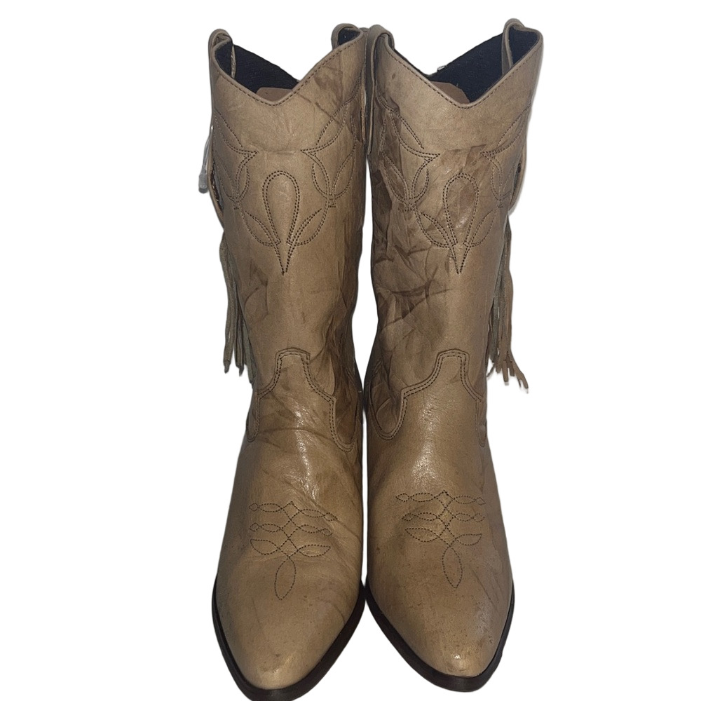 Laredo Light Brown Cowboy Boots - Picture 8 of 14